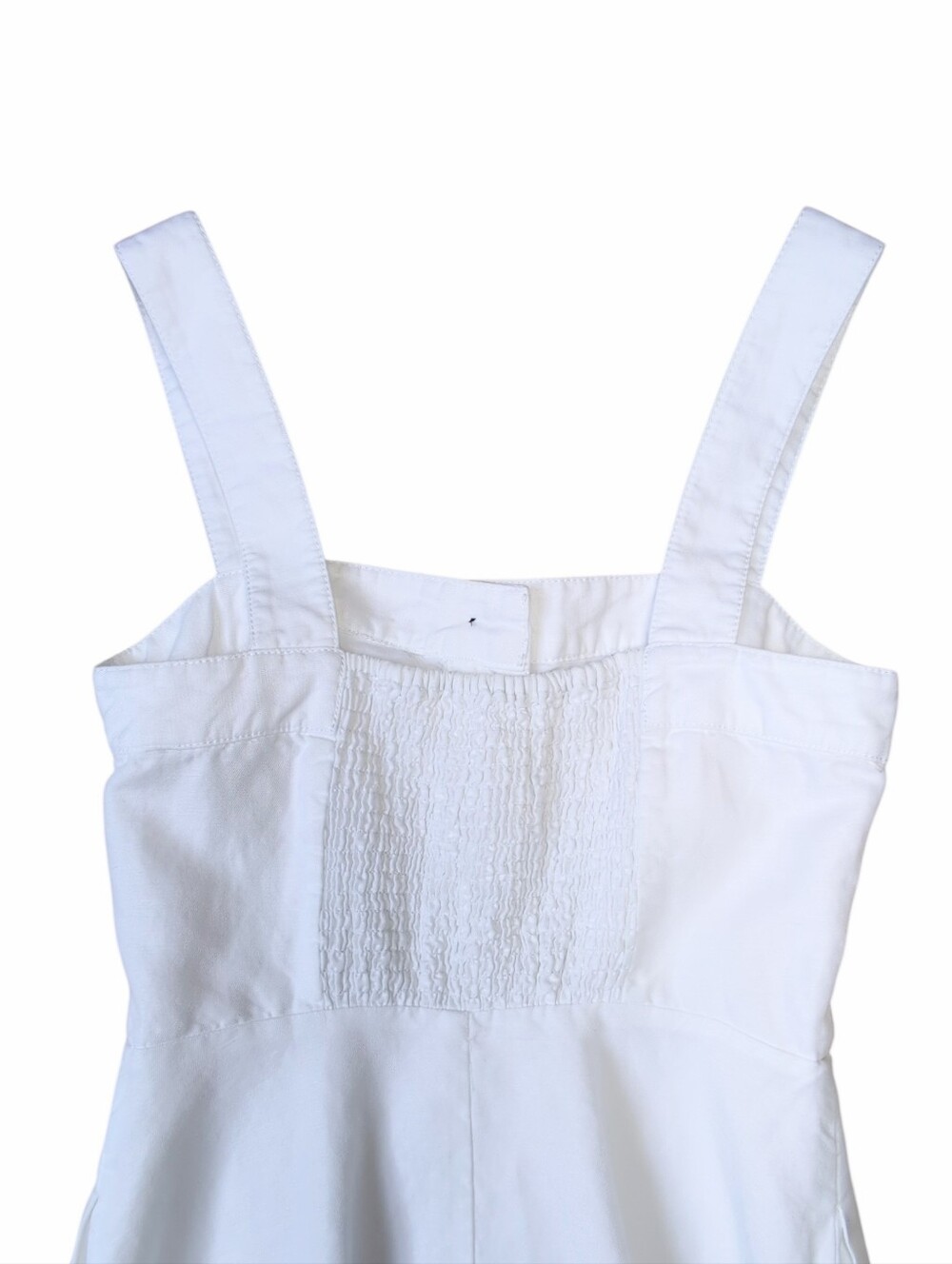Kate Spade New York Button Front Linen Midi Dress Sleeveless Women's Size 00 - Picture 7 of 11